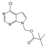 (4-氯-7H-吡咯并[2,3-D]嘧啶-7-基)甲基特戊酸酯(CAS:1146629-75-5)