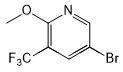 5-bromo-2-methoxy-3-(trifluoromethyl)pyridine(CAS:1214377-42-0)